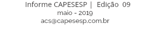  Informe CAPESESP | Edição 09 maio - 2019 acs@capesesp.com.br 